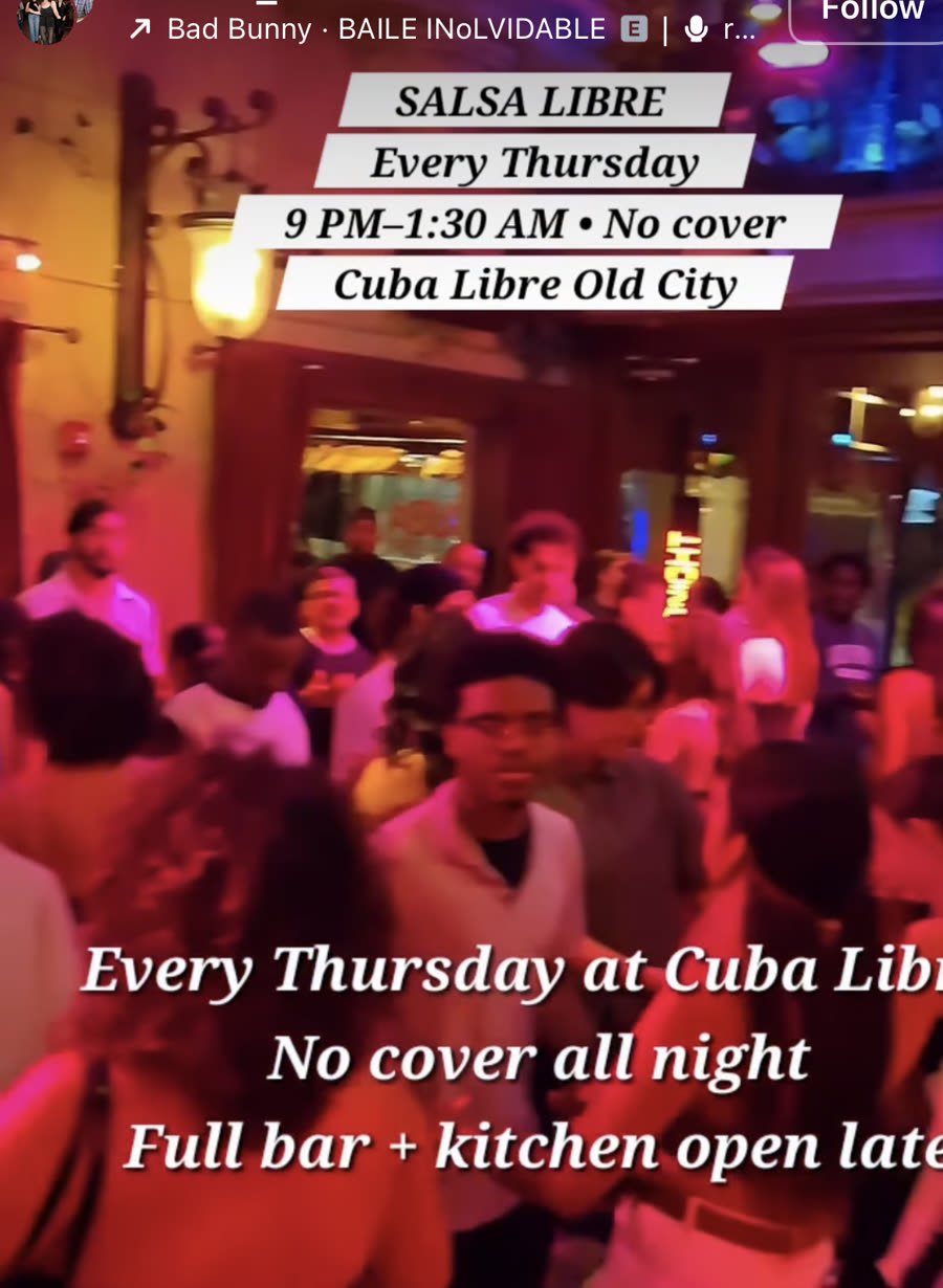 Salsa Libre flyer