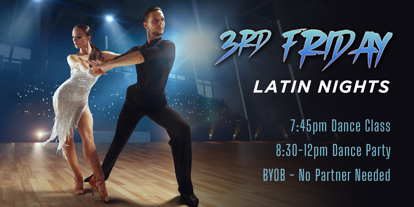Latin Night at Society Hill flyer