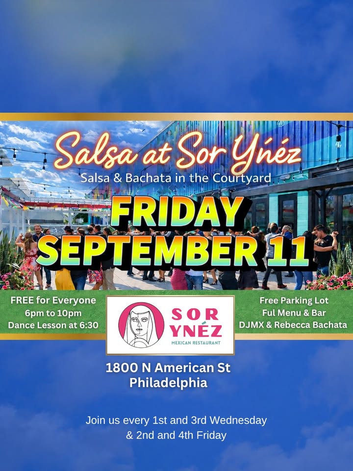 Salsa at Sor Ynéz flyer